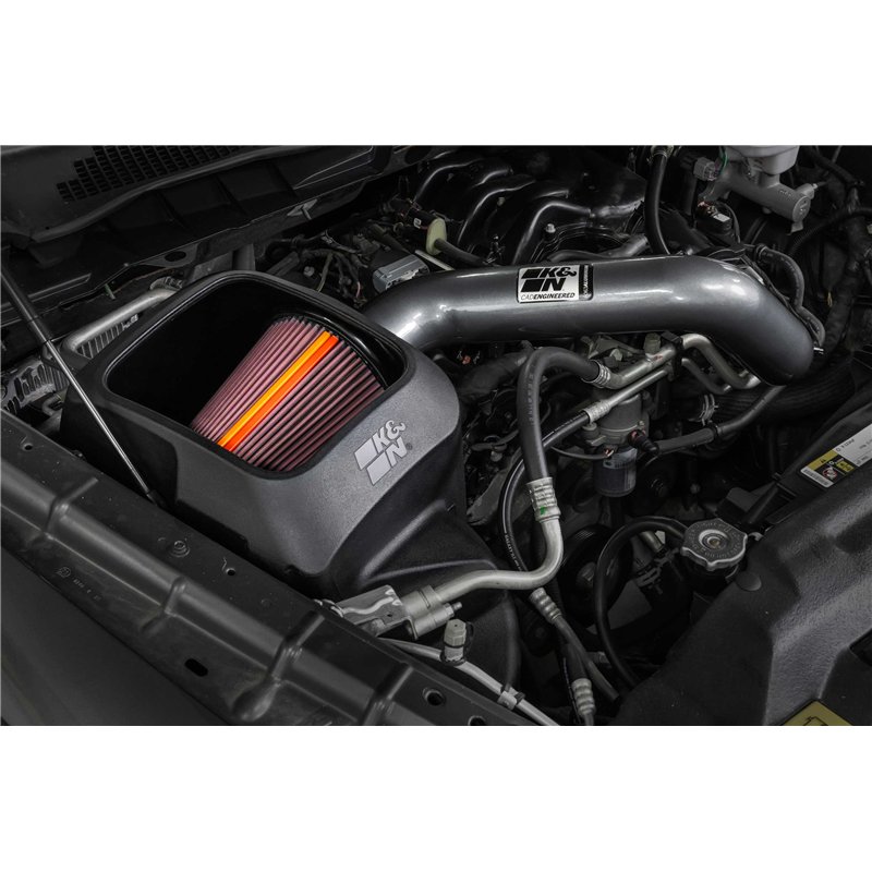 K&N | NextGen Aluminum Cold Air Intake – DODGE/RAM 1500 V8 5.7L F/I - Ram 1500 / Classic / 2500 / 3500 5.7L 2009-2024