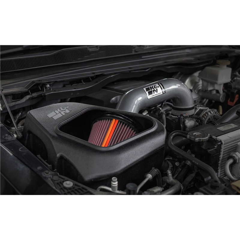 K&N | NextGen Aluminum Cold Air Intake – RAM 1500 V8 5.7L F/I - Ram 1500 5.7L 2019-2024