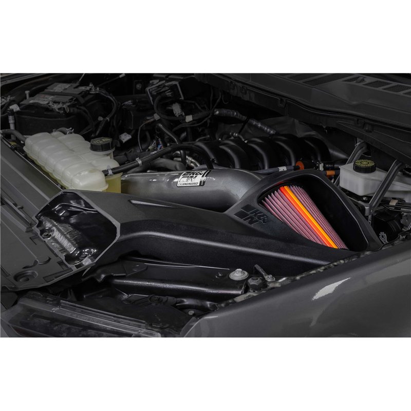 K&N | NextGen Aluminum Cold Air Intake – FORD F150 V8 5.0L F/I - F-150 5.0L 2015-2025