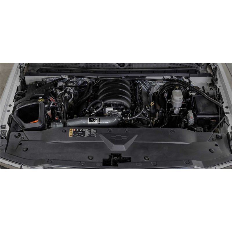 K&N | NextGen Aluminum Cold Air Intake – CHEV/GMC 1500 V8 5.3/6.2L F/I - Cadillac / Chevrolet / GMC 2014-2020