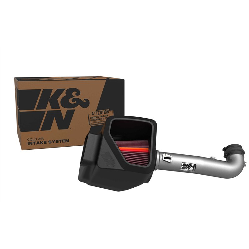 K&N | NextGen Aluminum Cold Air Intake – CHEV/GMC 1500 V8 5.3/6.2L F/I - Cadillac / Chevrolet / GMC 2014-2020