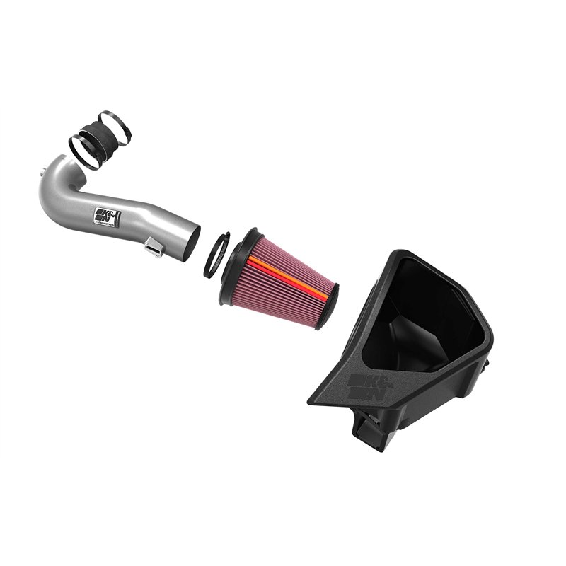 K&N | NextGen Aluminum Cold Air Intake - CHEV/GMC 1500 V8 6.2L F/I - Cadillac / Chevrolet / GMC 6.2L / 5.3L 2019-2026