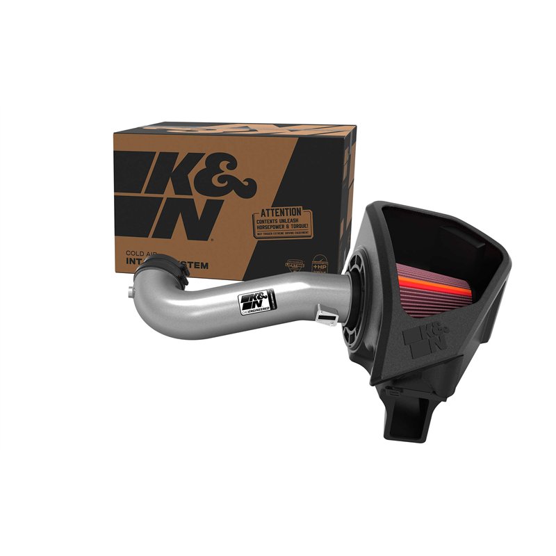 K&N | NextGen Aluminum Cold Air Intake - CHEV/GMC 1500 V8 6.2L F/I - Cadillac / Chevrolet / GMC 6.2L / 5.3L 2019-2026