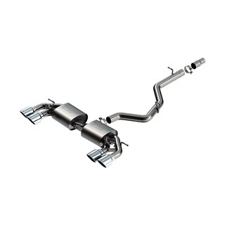 Borla | Cat-Back Exhaust Sytem - S-Type - Golf R 2.0T 2022-2025