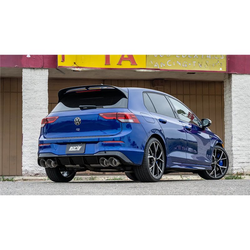 Borla | Cat-Back Exhaust Sytem - S-Type - Golf R 2.0T 2022-2025