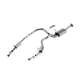 Borla | Cat-Back Exhaust System - S-Type - Ram 1500 3.0T 2025-2026
