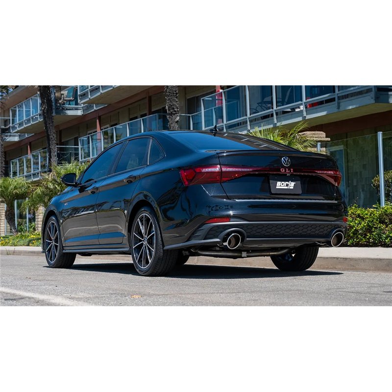 Borla | Cat-Back Exhaust Sytem - S-Type - Jetta GLI 40th Anniversary Edition / GLI Autobahn 2.0T 2022-2026