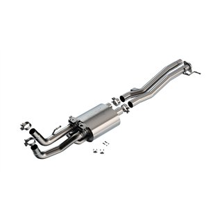 Borla | Mid-Section Exhaust System w/ Muffler & Mid-Pipe - ATAK - Ranger 3.0T 2024-2026