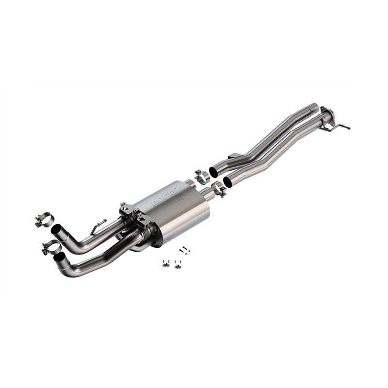 Borla | Mid-Section Exhaust System w/ Muffler & Mid-Pipe - ATAK - Ranger 3.0T 2024-2026