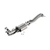 Borla | Mid-Section Exhaust System w/ Muffler & Mid-Pipe - ATAK - Ranger 3.0T 2024-2026