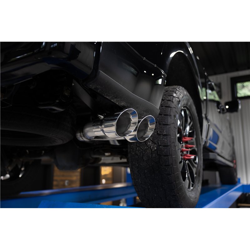 MBRP | 3-inch Cat-Back, Dual Side Exit, T304 - F-150 2.7T / 3.5T / 5.0L 2021-2026