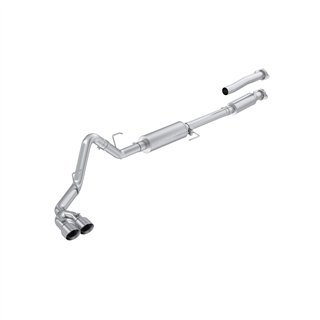 MBRP | 3-inch Cat-Back, Dual Side Exit, AL - F-150 2.7T / 3.5T / 5.0L 2021-2026