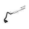 MBRP | 3-inch Cat-Back, Dual Side Exit, BLK - F-150 2.7T / 3.5T / 5.0L 2021-2026