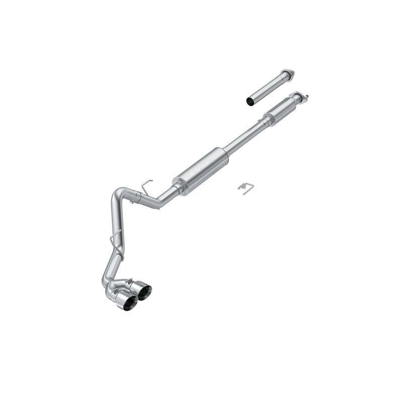 MBRP | 3-Inch Cat-Back, Passenger Side, Dual Outlet, T304 - F-150 2.7T / 3.5L / 5.0L 2015-2020