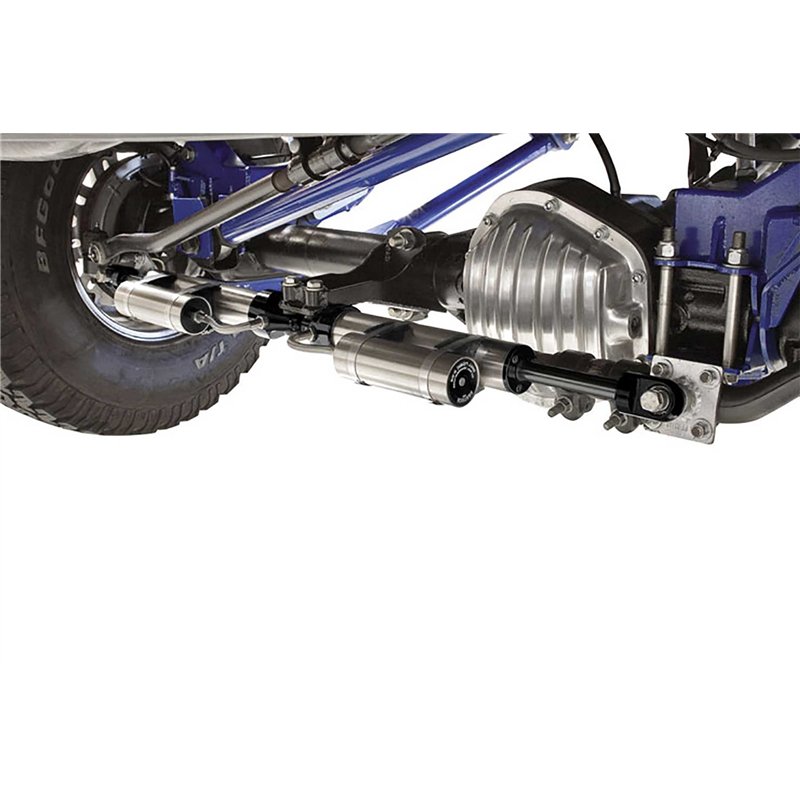 Fabtech | Dual Dirt Logic 2.25 Stainless Steel Steering Stabilizer Kit - Excursion / F-250 / F-350 2000-2005