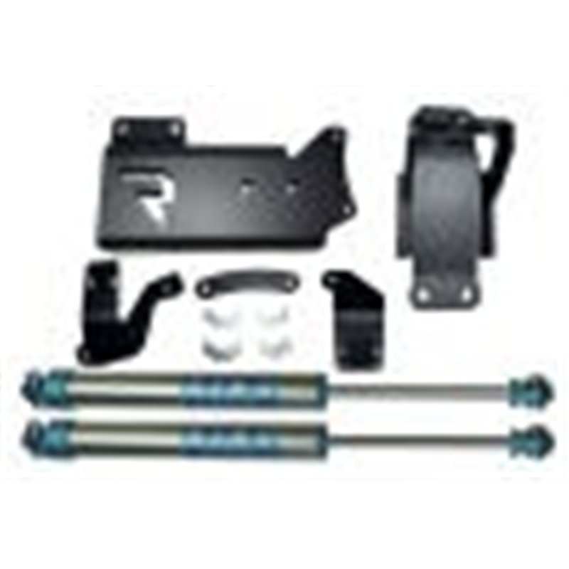 Superlift | Dual Steering Stabilizer Kit, King Cylinder - Ram 2500 / 3500 2014-2025