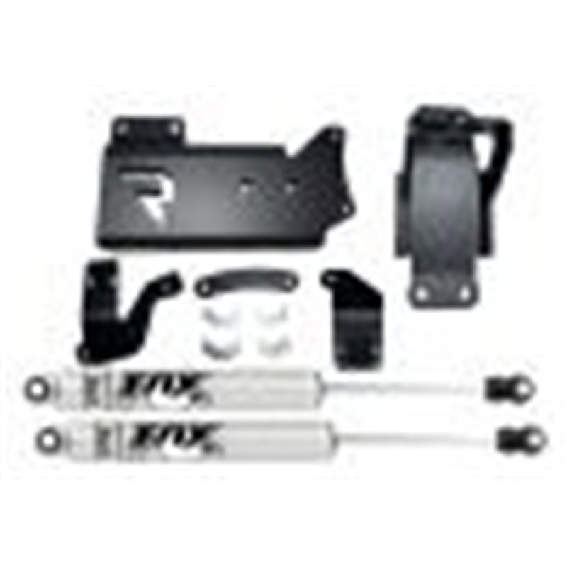 Superlift | Dual Steering Stabilizer Kit, Fox 2.0 Cylinder - Ram 2500 / 3500 2014-2025
