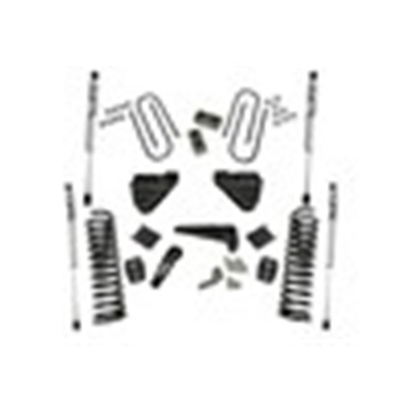 Superlift | 4" Lift Kit - Ram 3500 6.7L 2013-2018