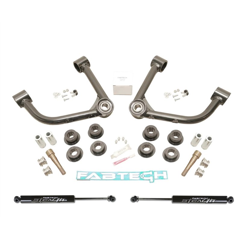 Fabtech | Uniball UCA Lift System W/shocks - Colorado / Trail Boss / Canyon AT4 2.7T 2023-2025