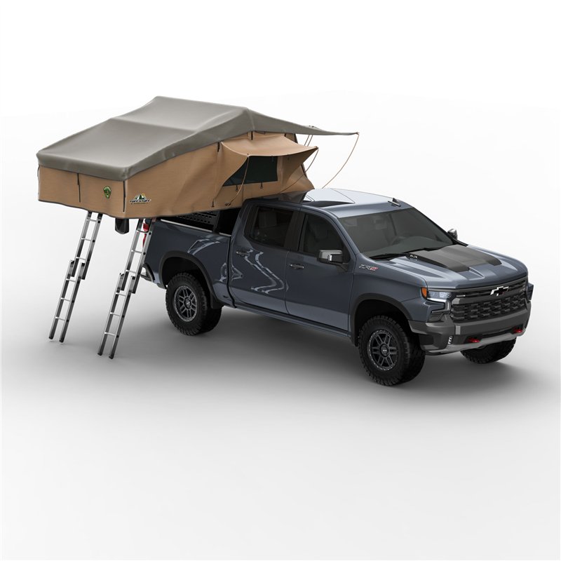 Tuff Stuff Overland | Tente de toit Elite Overland™ avec chambre annexe, 5 personnes