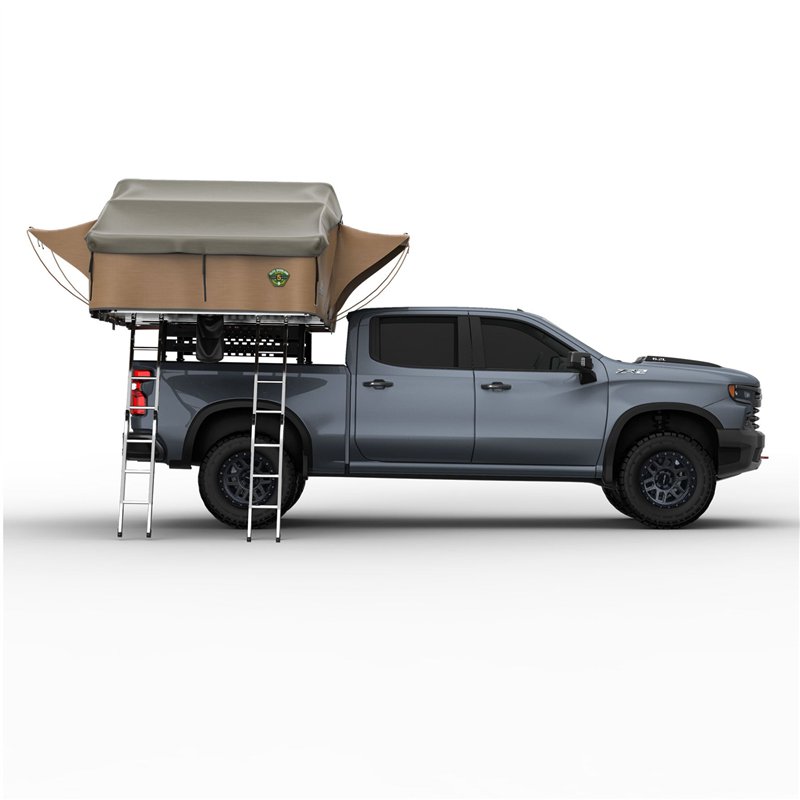 Tuff Stuff Overland | Tente de toit Elite Overland™ avec chambre annexe, 5 personnes