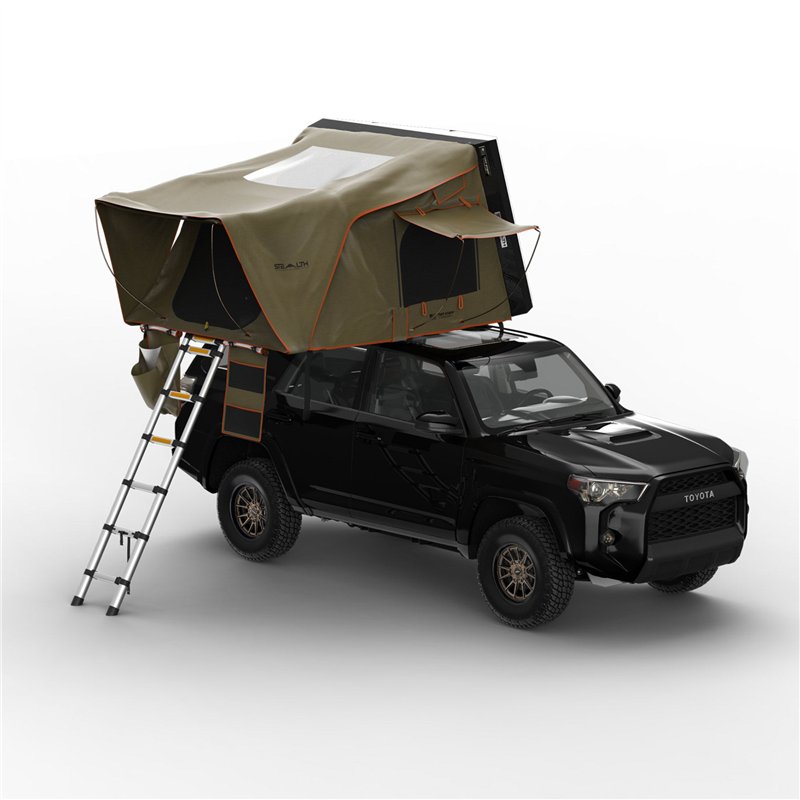 Tuff Stuff Overland | Stealth Black Ops Series™ Aluminum Shell RTT, Black