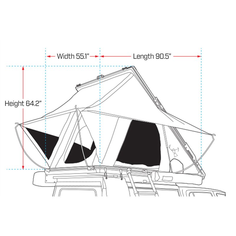 Ironman 4x4 | Ironman 4x4 Orion Hard Shell Roof Top Tent