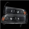 AlphaRex | Projector Headlights Alpha-Black - Ram 1500 / 2500 / 3500 2000-2002