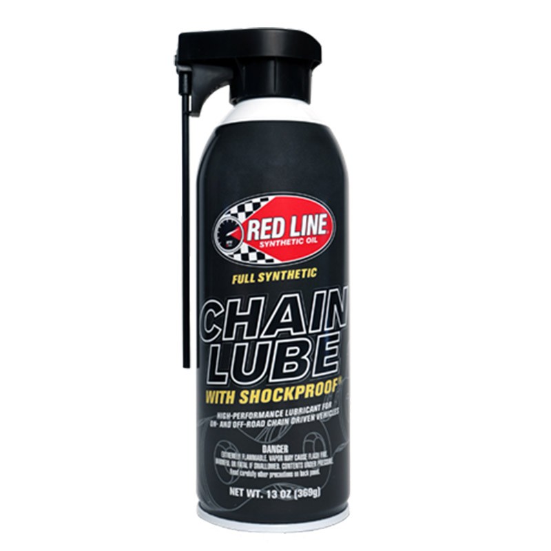 Red Line | Lubrifiant à chaîne avec ShockProof - 13oz Red Line Oil Huiles, Fluides, Lubrifiants