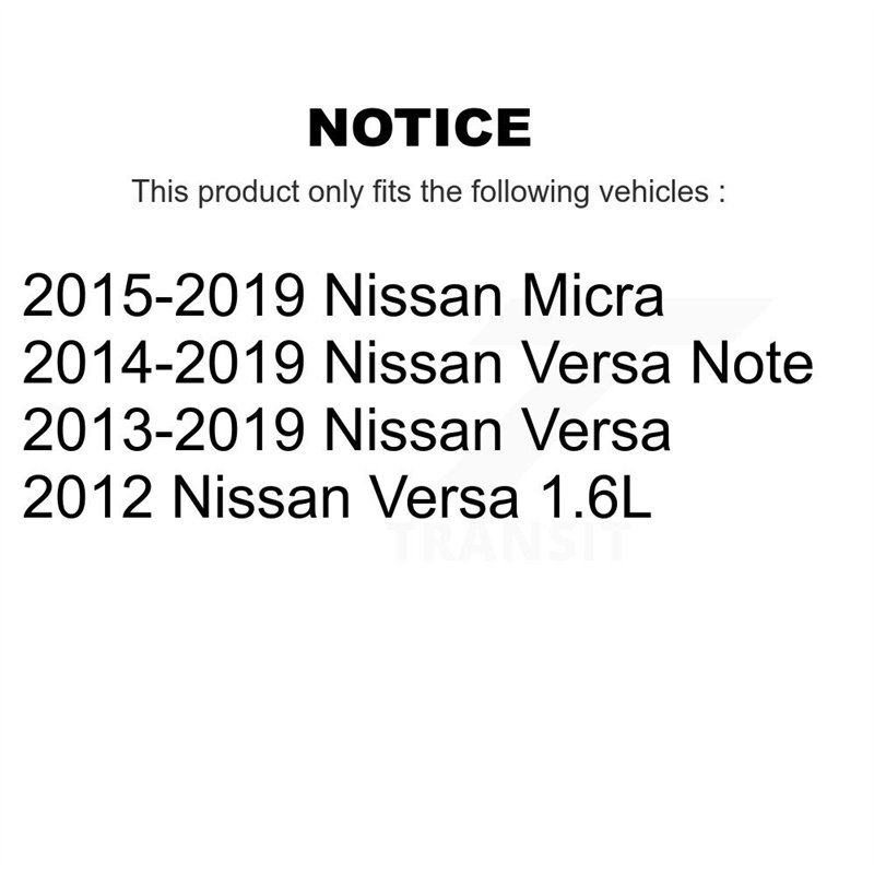 DS-One | Coated Slotted & Drilled Disc Brake Rotor - Front - Micra / Versa / Versa Note 2012-2019