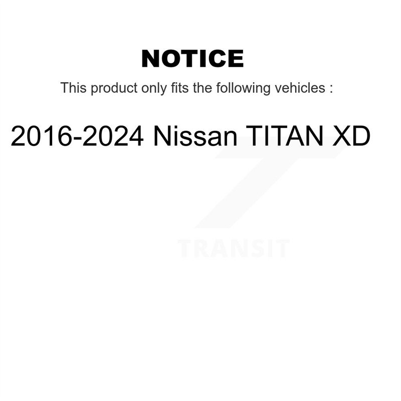 DS-One | Disque de frein rainuré et perforé - Arrière - TITAN XD 2016-2024