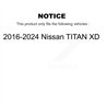 DS-One | Disque de frein rainuré et perforé - Arrière - TITAN XD 2016-2024