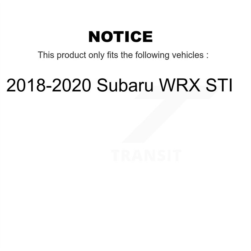 DS-One | Coated Slotted & Drilled Disc Brake Rotor - Front - WRX STI 2018-2020