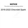 DS-One | Coated Slotted & Drilled Disc Brake Rotor - Front - Spark 2016-2022