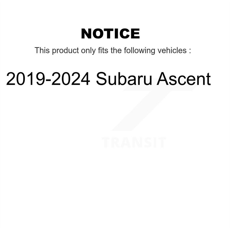 DS-One | Coated Slotted & Drilled Disc Brake Rotor - Front - Ascent 2019-2024