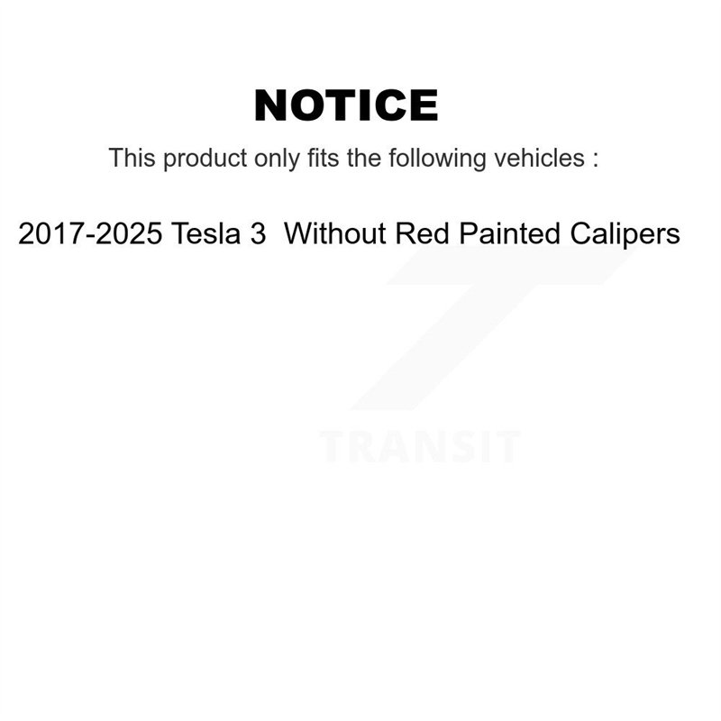 DS-One | Coated Slotted & Drilled Disc Brake Rotor - Rear - Tesla 3 2017-2025