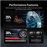 DS-One | Coated Slotted & Drilled Disc Brake Rotor - Rear - LEAF / Qashqai / Rogue / Rogue Sport 2017-2025