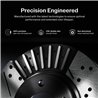 DS-One | Coated Slotted & Drilled Disc Brake Rotor - Rear - Kona / Seltos 2018-2025