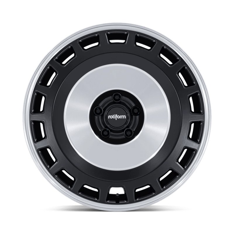 Rotiform | RC213 ZBF 18x10.5 ET25 - MATTE BLACK W/ MACHINED FACE