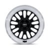 Rotiform | RC214 SCP 18x10.5 ET35 - GLOSS BLACK W/ DIAMOND CUT LIP