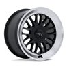 Rotiform | RC214 SCP 19x9.5 ET25 - GLOSS BLACK W/ DIAMOND CUT LIP