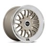 Rotiform | RC214 SCP 18x10.5 ET25 - MATTE GOLD W/ DIAMOND CUT LIP