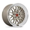 Rotiform | RC214 SCP 18x8.5 ET35 - MATTE GOLD W/ DIAMOND CUT LIP