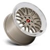 Rotiform | RC214 SCP 18x8.5 ET45 - MATTE GOLD W/ DIAMOND CUT LIP