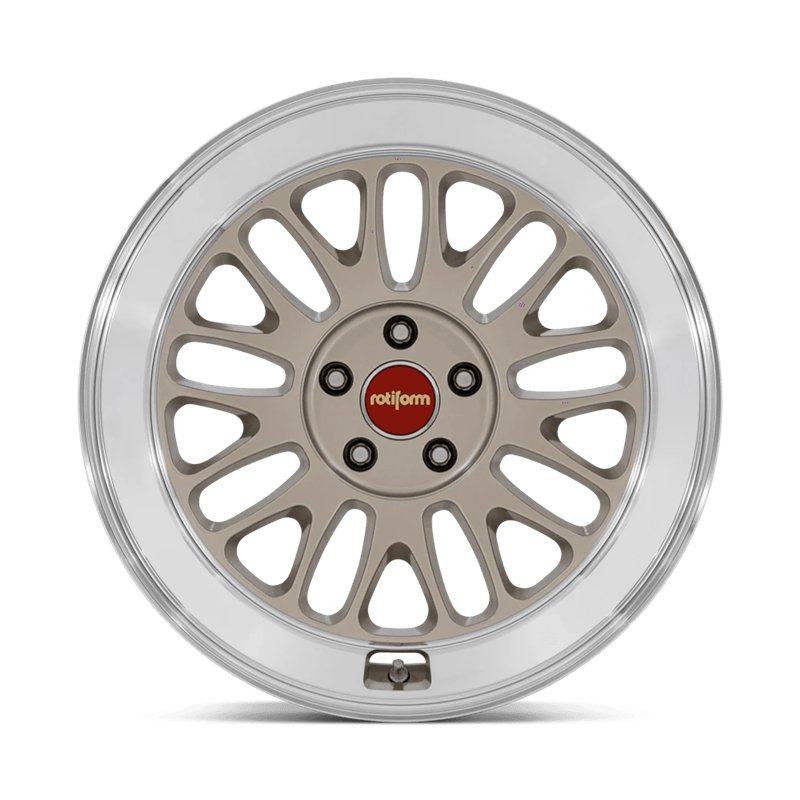 Rotiform | RC214 SCP 19x10.5 ET35 - MATTE GOLD W/ DIAMOND CUT LIP