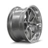 RIDLER | 661 20x10 ET0 - Gloss Grey With Diamond Cut Face And Lip