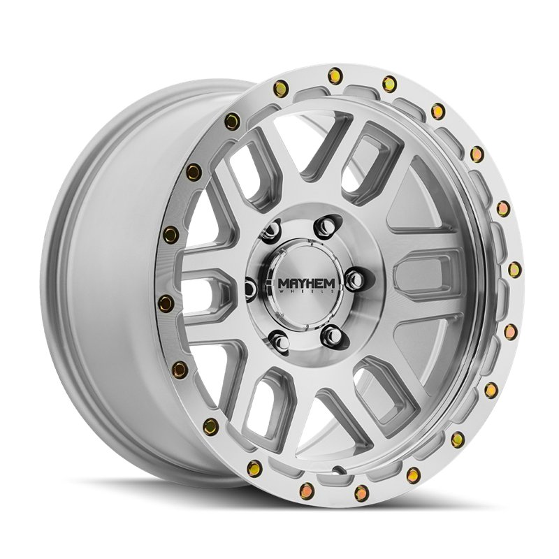 Mayhem | DELTA 20x9 ET0 - Machined With Silver Window