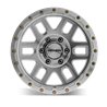 Mayhem | DELTA 17x9 ET0 - Machined With Silver Window