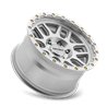 Mayhem | DELTA 17x9 ET0 - Machined With Silver Window