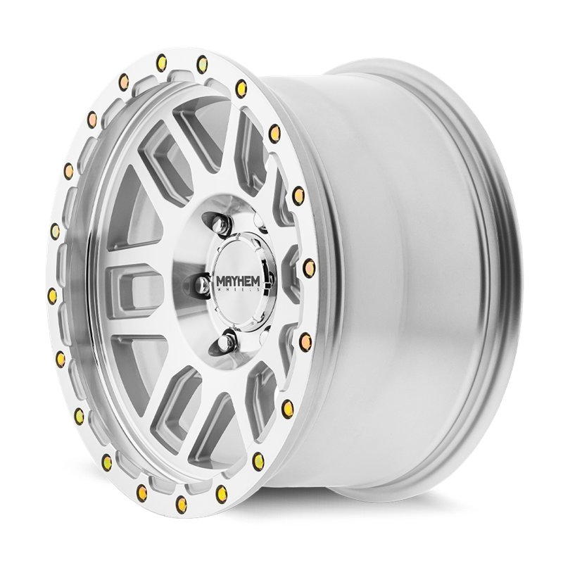 Mayhem | DELTA 17x9 ET0 - Machined With Silver Window